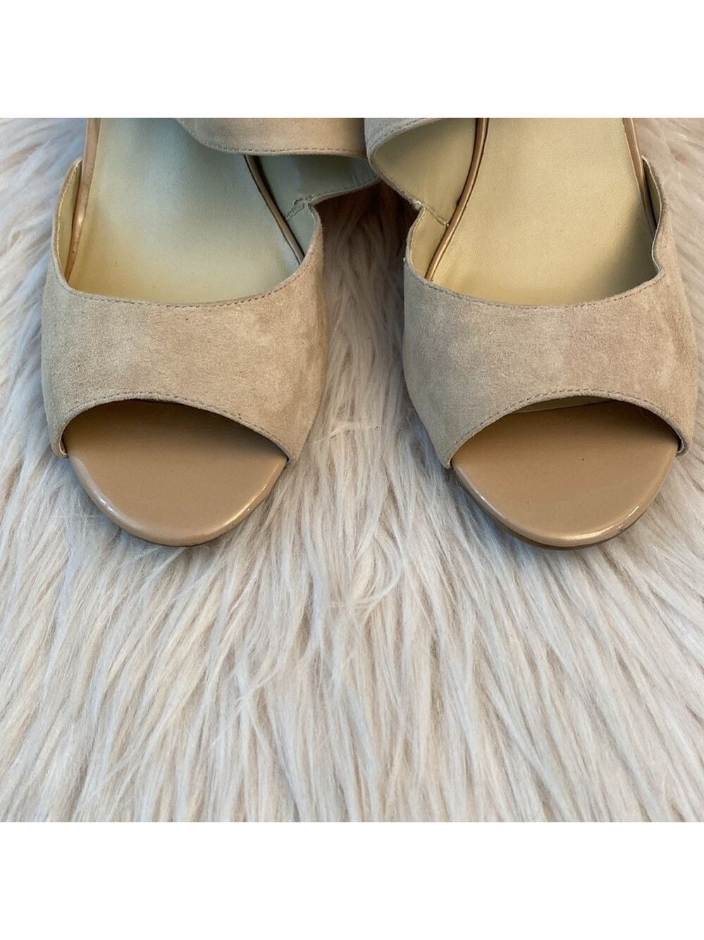 INC Fama Wedge Suede Sandals, Size 11 - Picture 11 of 17